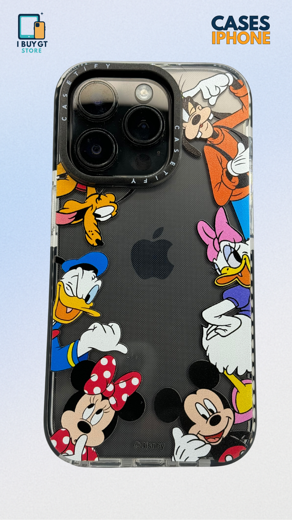 Estuche de silicon Micky y sus amigos