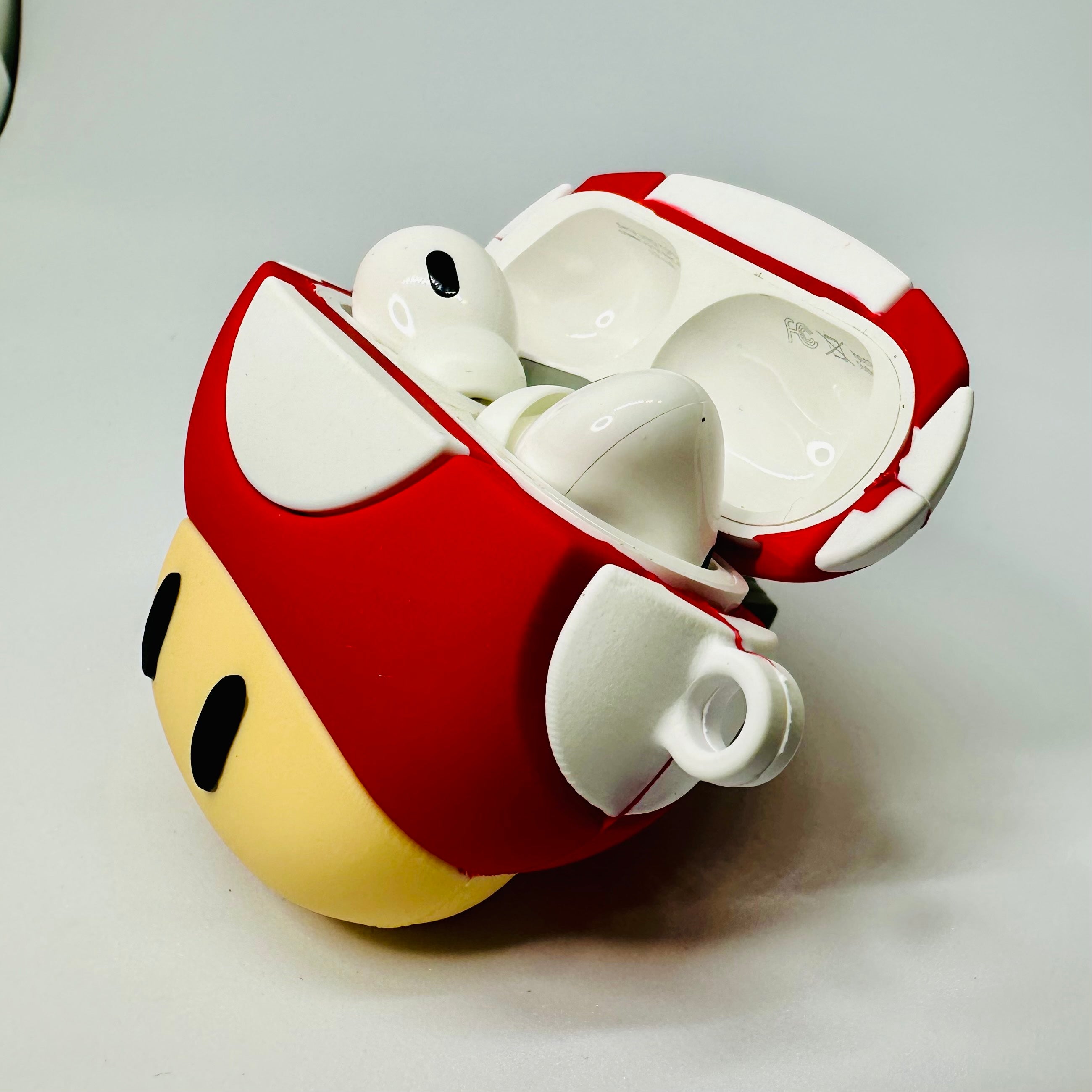 Case para AirPods Pro 2 — Edición Hongo Mario Bross Gamer 🍄🔴
