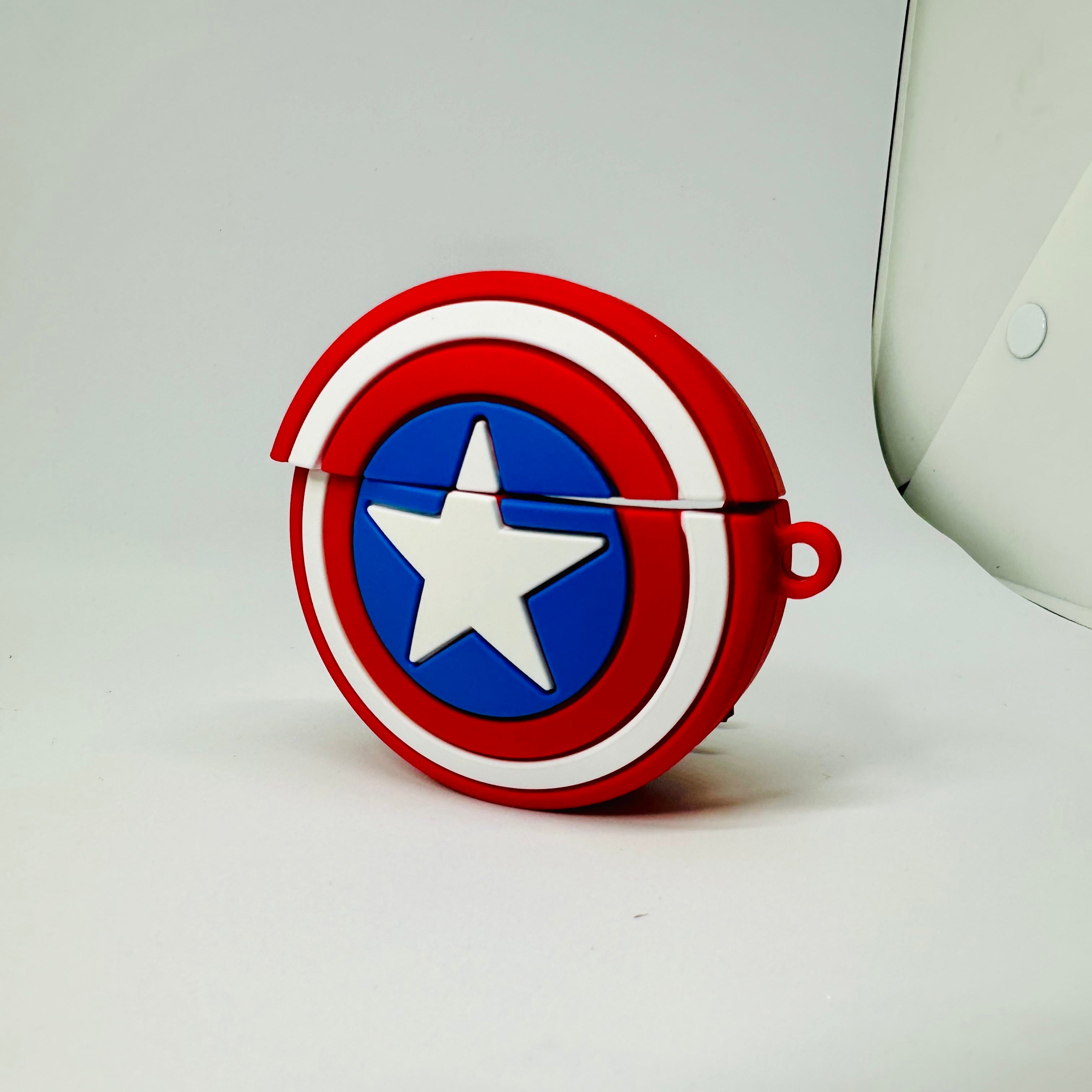 Case para AirPods Pro 2 — Edición Escudo Capitán América 🛡️🔴🔵