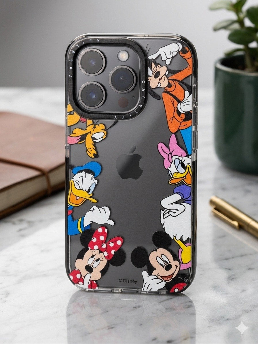 Estuche de silicon Micky y sus amigos