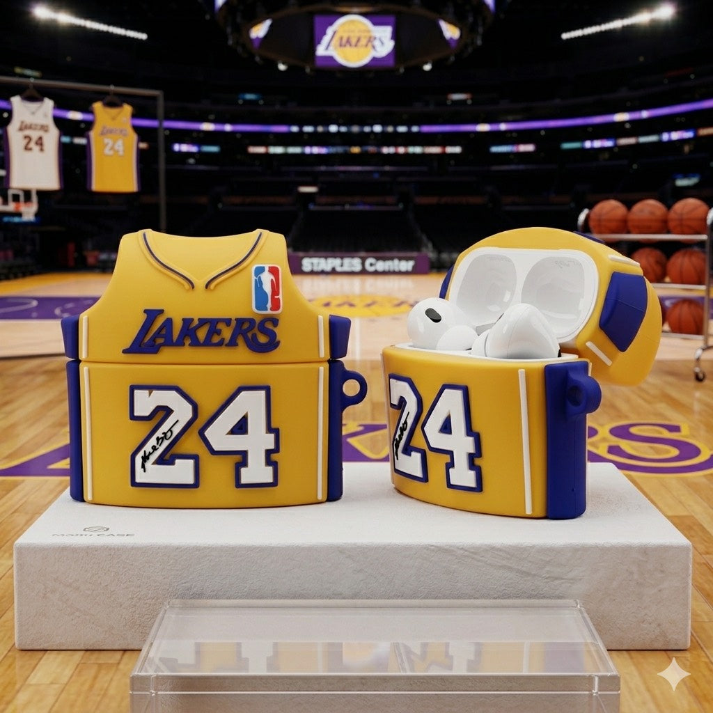Case para AirPods Pro 2 — Edición Basketball Amarillo