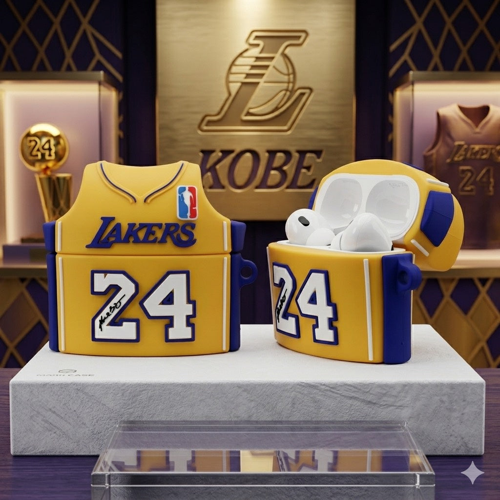 Case para AirPods Pro 2 — Edición Basketball Amarillo