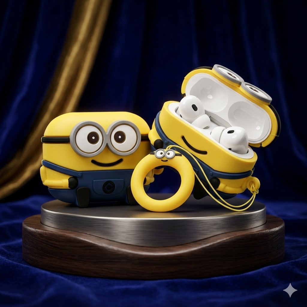 Case para AirPods Pro 2 — Edición Personaje MInion 💛😄