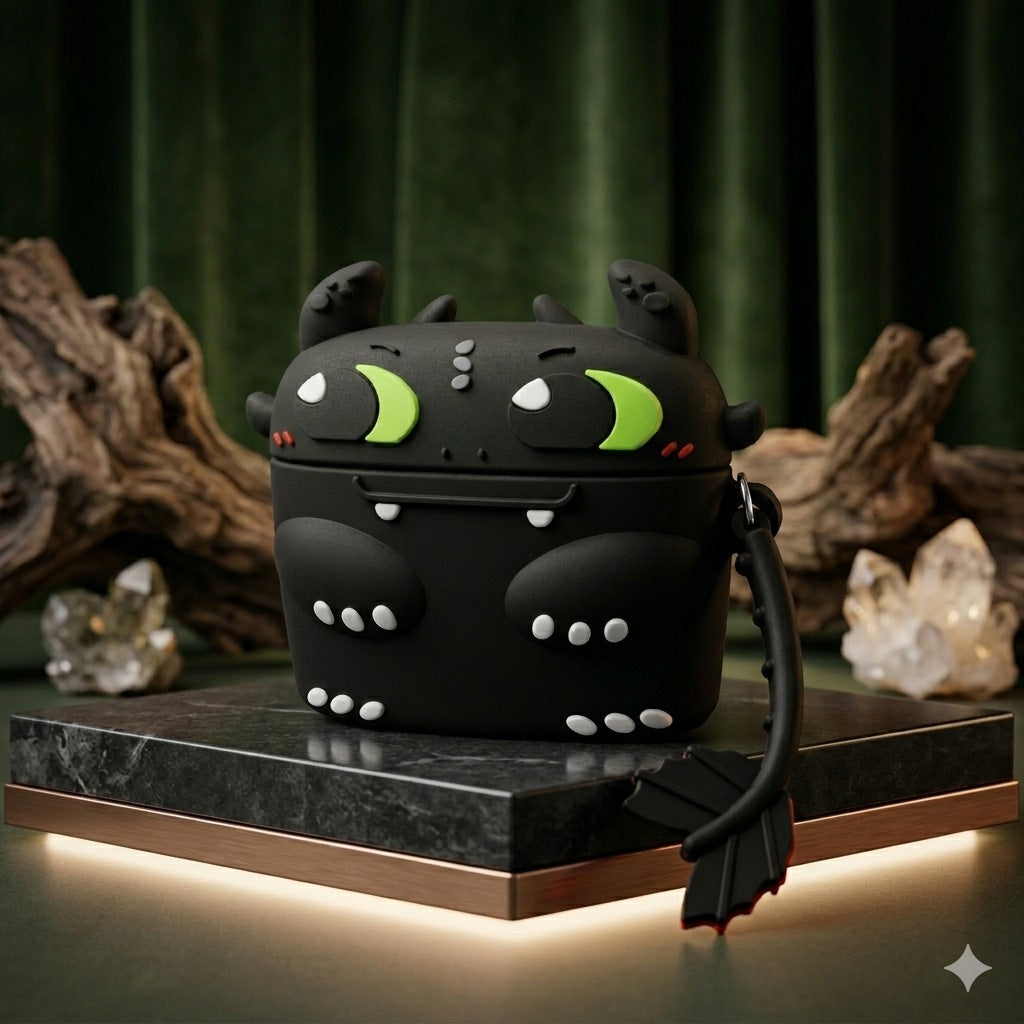 Case para AirPods Pro 2 — Edición Chimuelo  🐉🖤