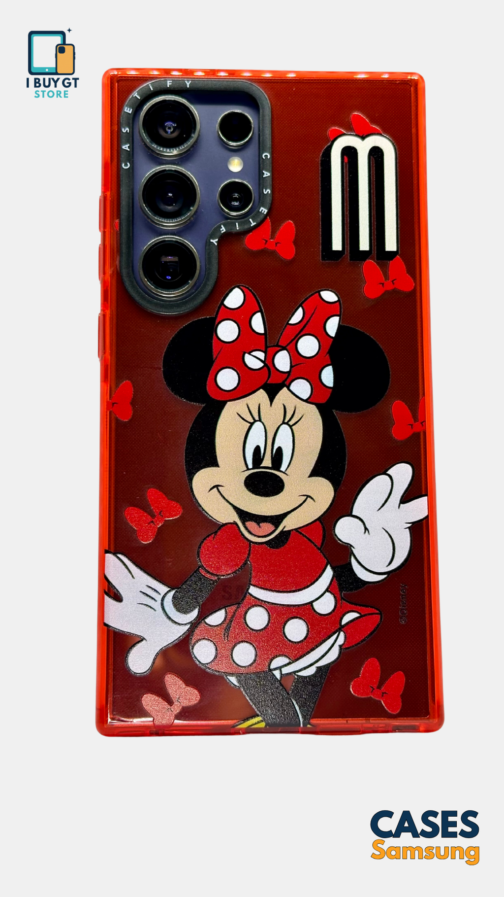 Estuche de Silicón — Minnie Mouse Samsung Ultra