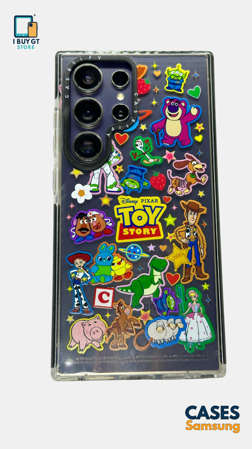 Estuche Silicón Transparente — Toy Story Gang | Disney Pixar Edition