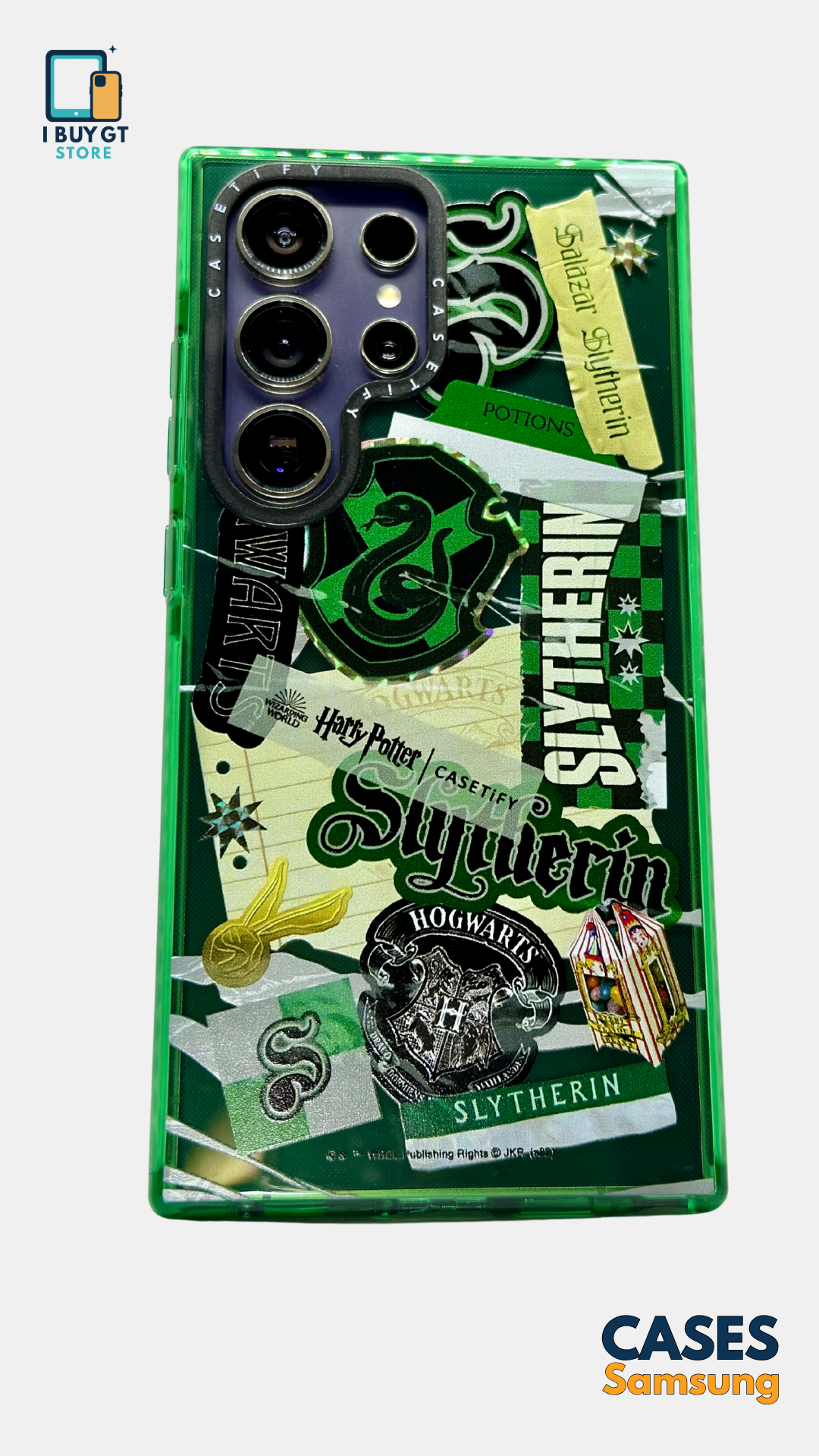 Estuche de Silicón — Slytherin | Harry Potter Edition