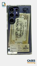 Estuche Silicón Transparente — Ticket Hogwarts | Harry Potter Edition
