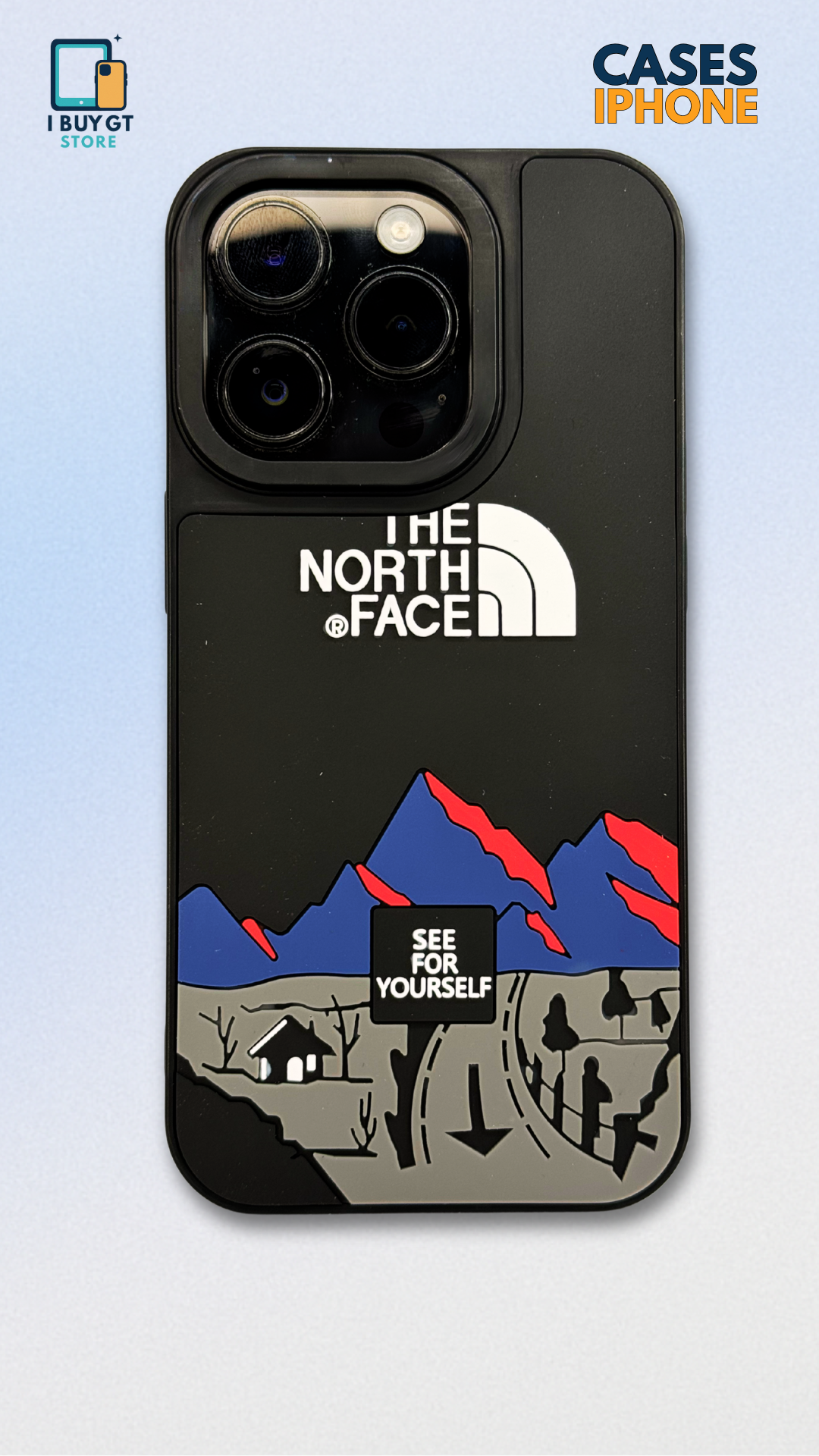 Estuche con Textura The North Face