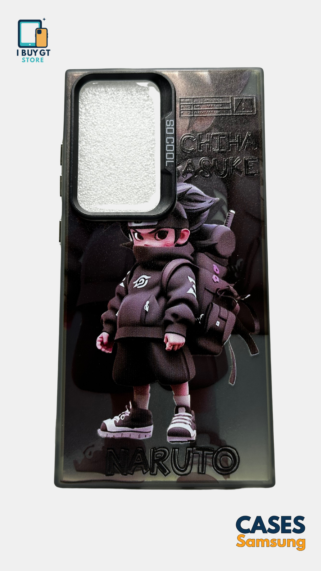 Estuche Sasuke Chibi — Naruto Edition | Samsung Ultra
