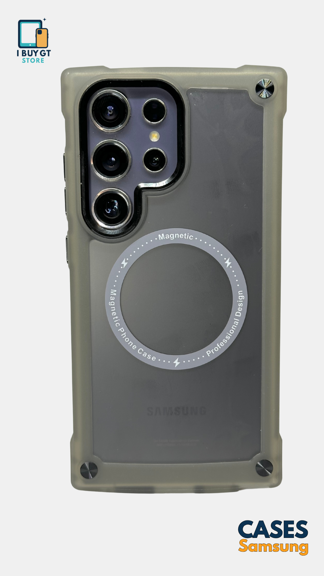 Estuche Magnético Premium — Magnetic Phone Case  Samsung S23/S24 Ultra