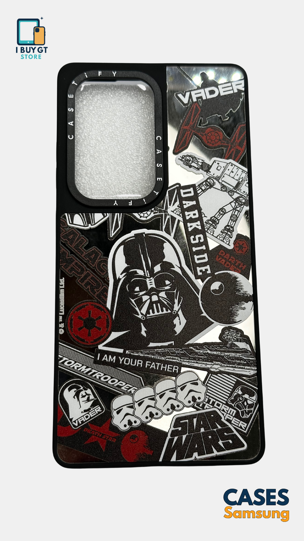 Estuche Espejo — Darth Vader Dark Side | Star Wars Style Mirror