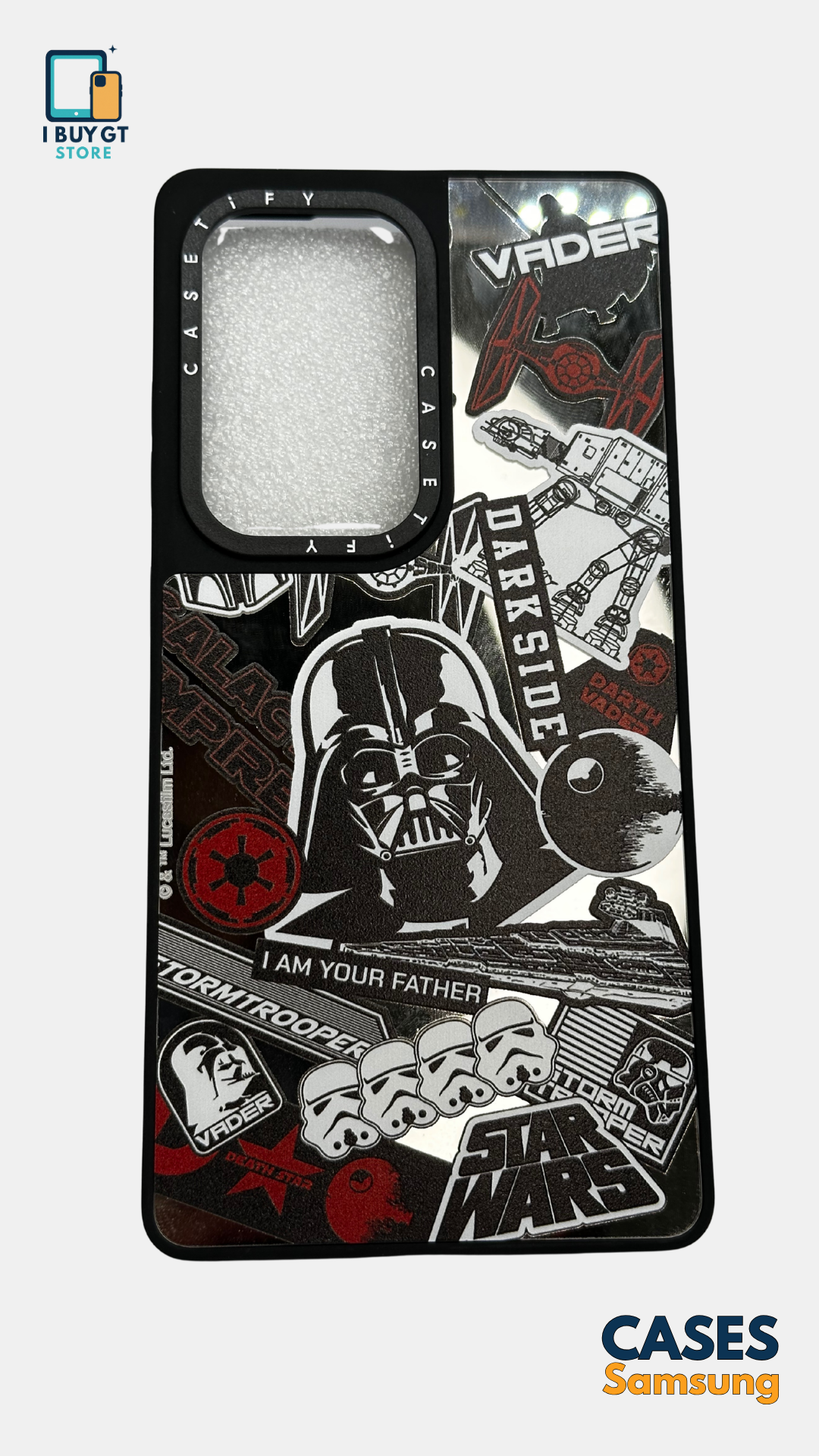 Estuche Espejo — Darth Vader Dark Side | Star Wars Style Mirror