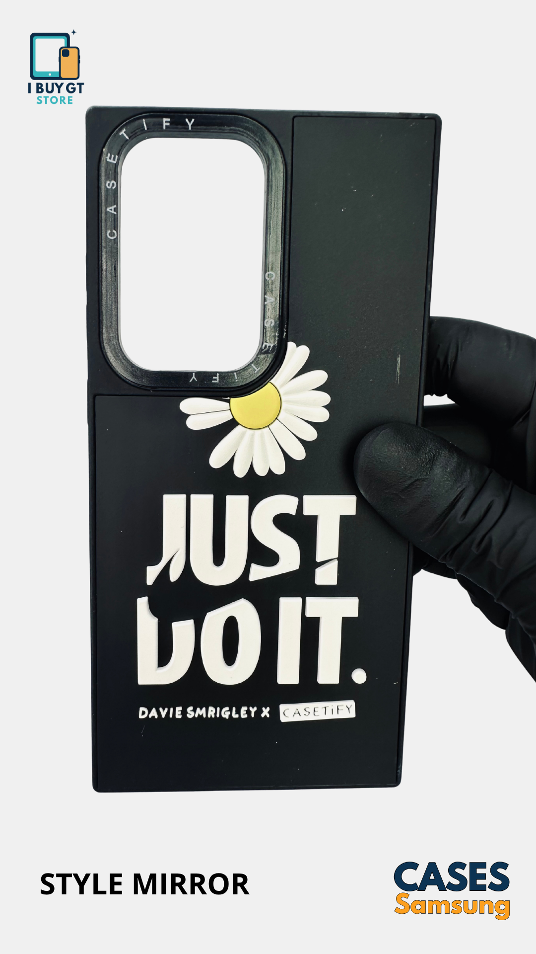 Estuche 3D Relieve — Just Do It | Street Style Edition