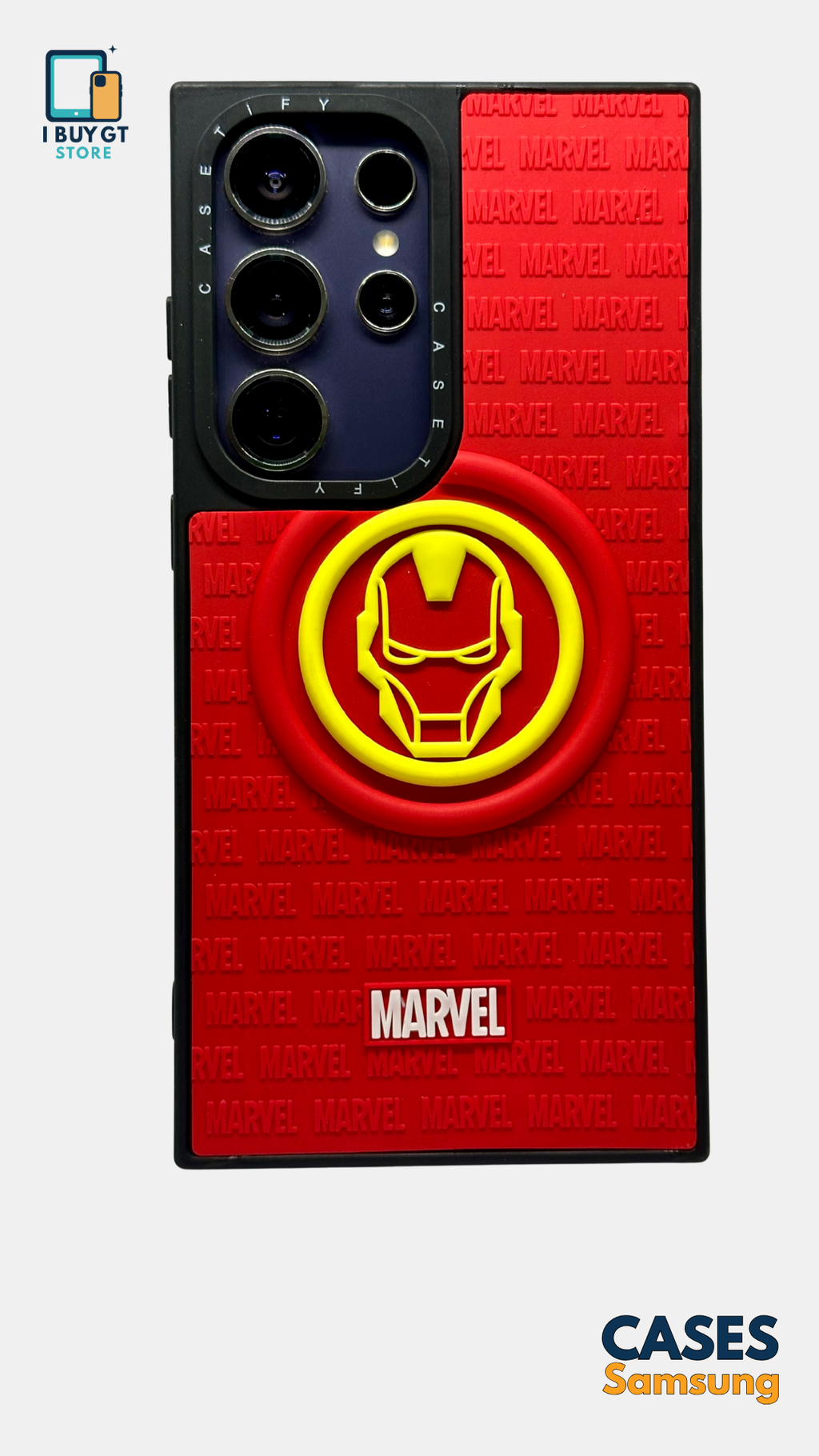 Estuche 3D Relieve — Iron Man | Marvel Edition