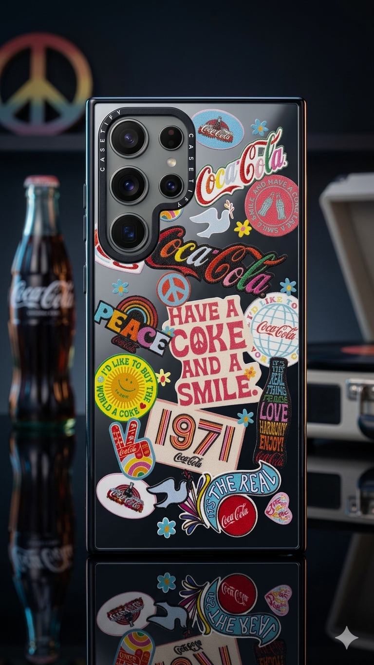 Coca-Cola Vintage Stickers Samsung Ultra