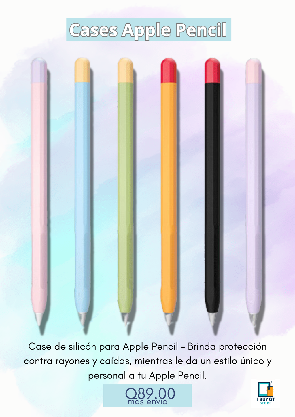 Cases para Apple Pencil 1/2 Generación