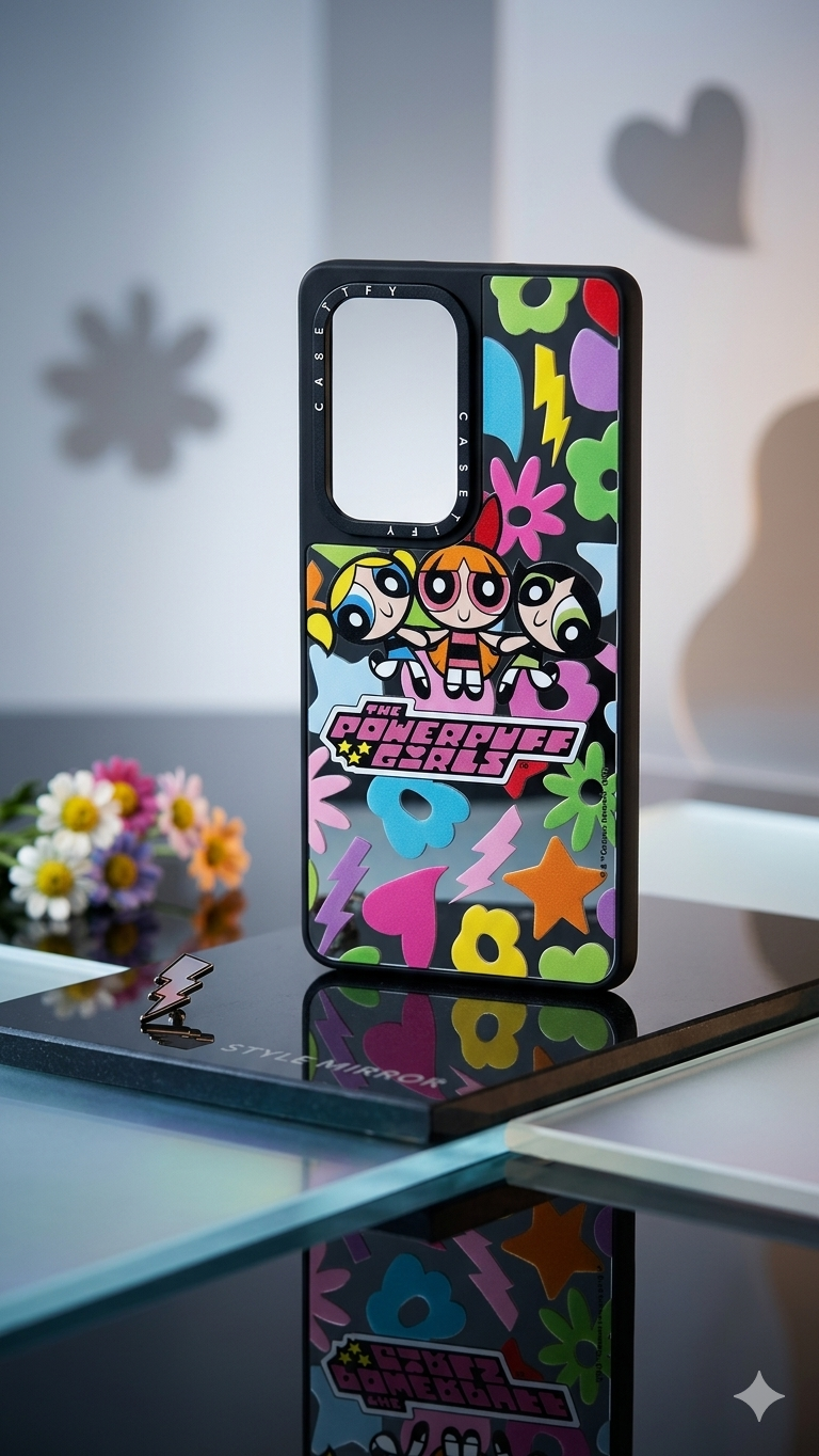 Estuche Silicón Espejo — las chicas super poderosas -| Style Mirror