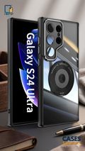Estuche Acrílico Premium — Magnetic Bracket Shell | Galaxy S23/S24/S25 Ultra