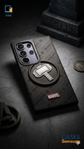 Estuche 3D Relieve — Thor Mjolnir | Marvel Avengers Edition