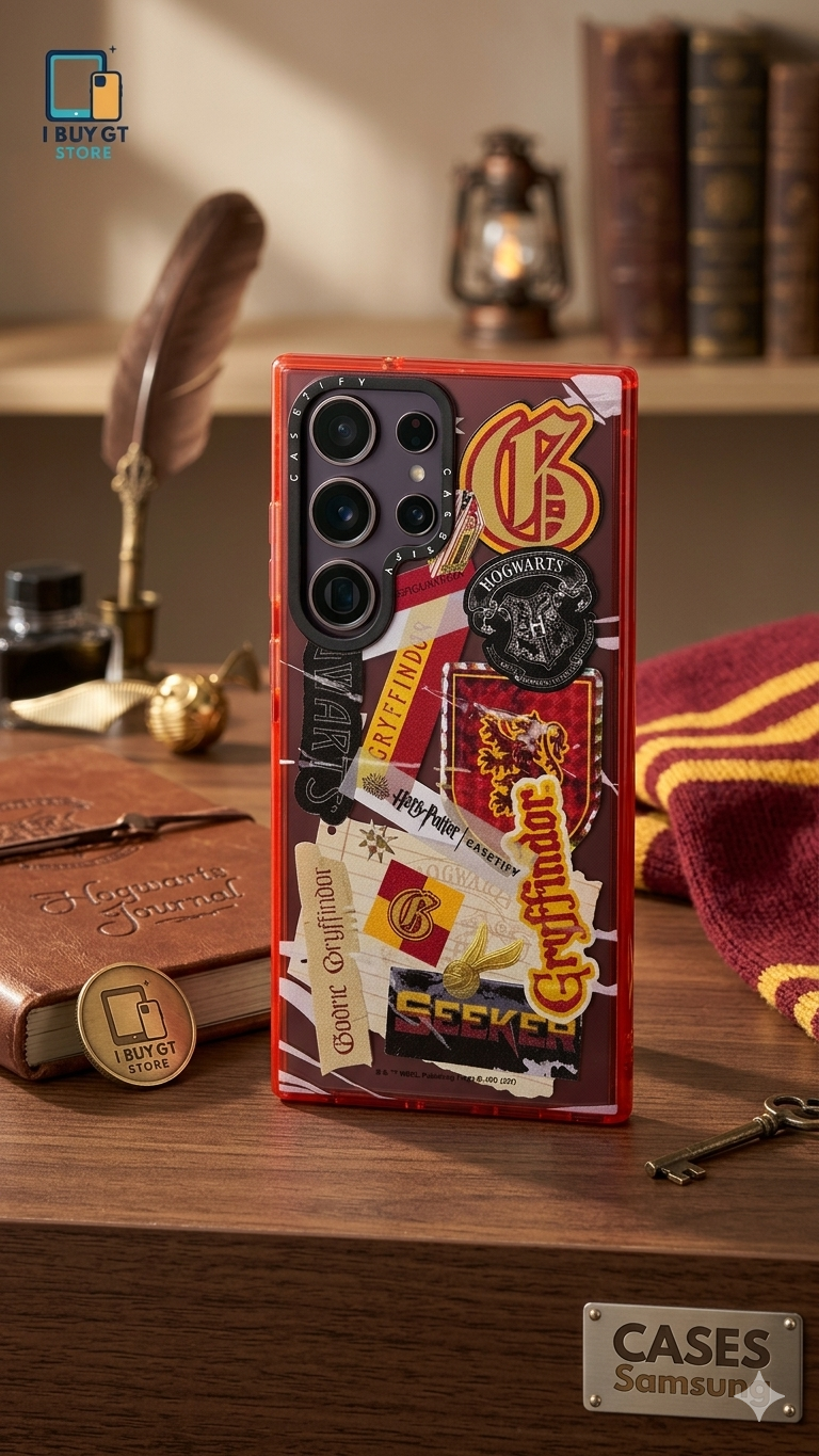 Estuche de Silicón — Gryffindor | Harry Potter Edition