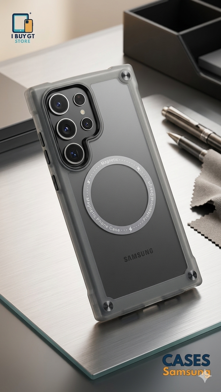 Estuche Magnético Premium — Magnetic Phone Case  Samsung S23/S24 Ultra