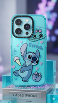 Estuche de silicona Stitch Ice