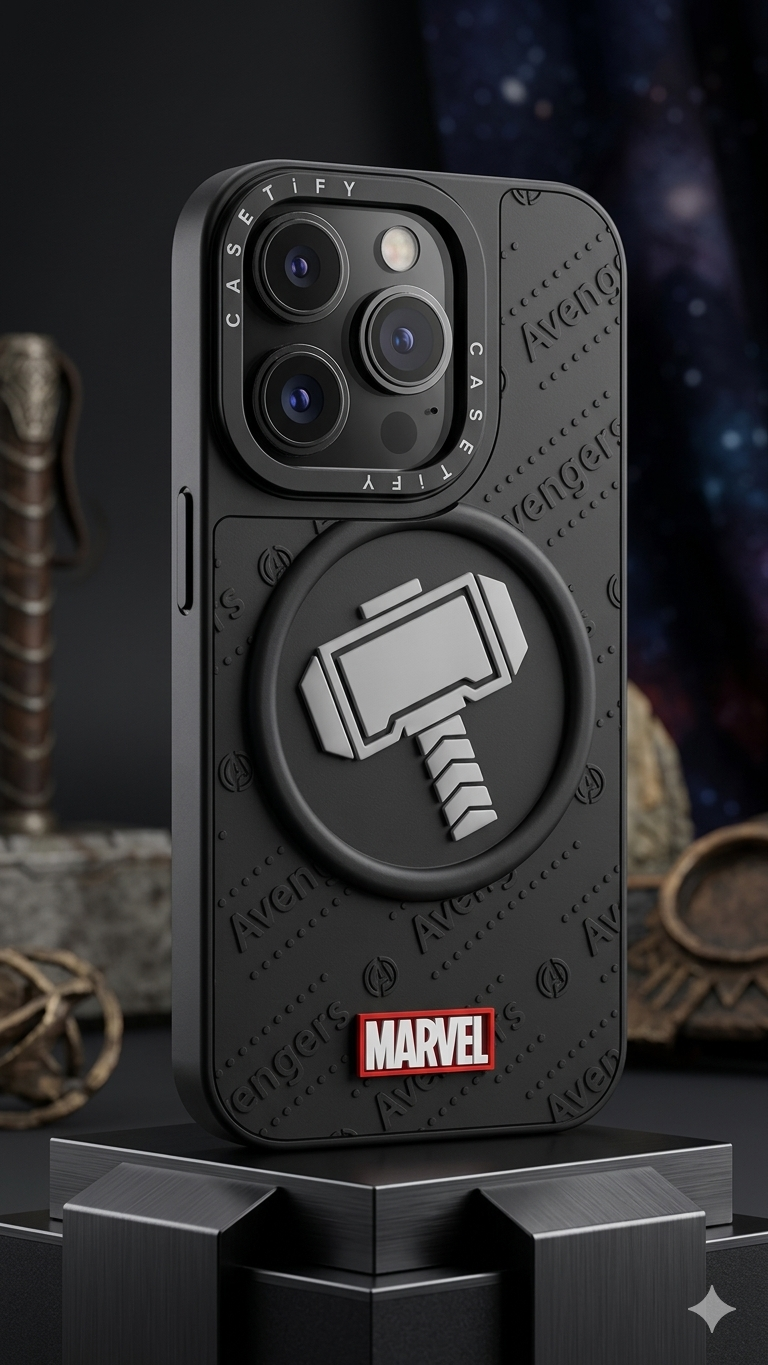 Estuche 3D de Relieve Thor ⚡🔨