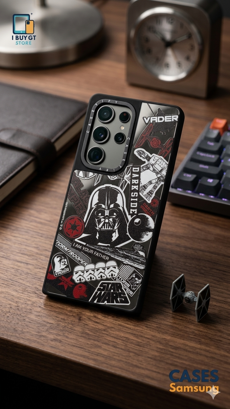 Estuche Espejo — Darth Vader Dark Side | Star Wars Style Mirror