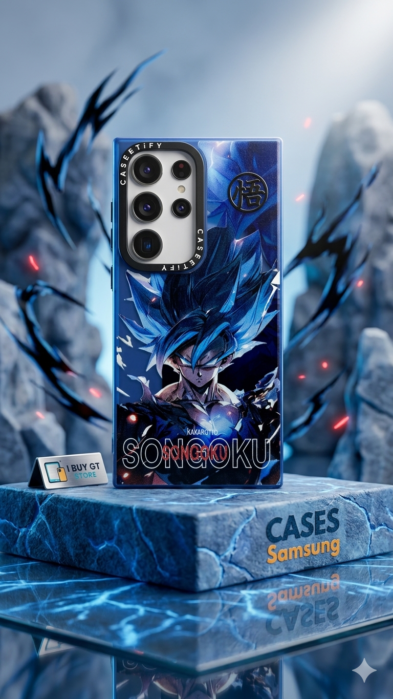 Estuche Plástico — Goku Super Saiyan Blue | Dragon Ball Edition