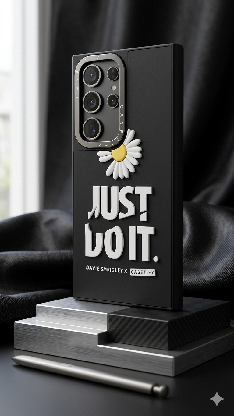 Estuche 3D Relieve — Just Do It | Street Style Edition