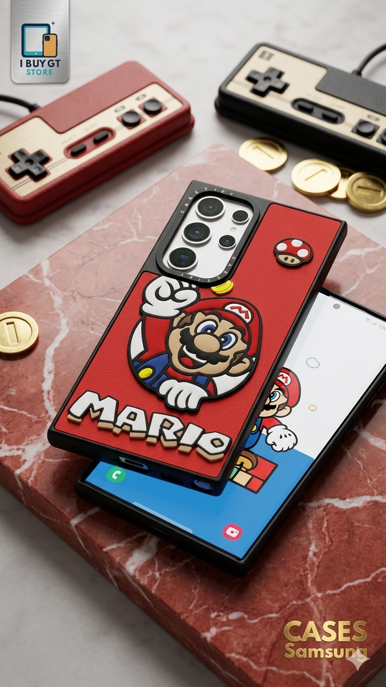 Estuche 3D Relieve — Mario Bros | Nintendo Edition
